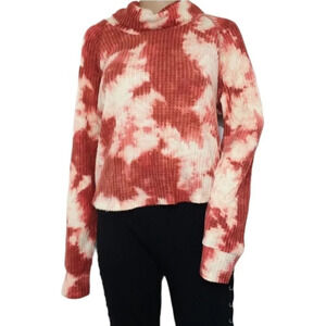 Abound Rust Tie Dye Sweater